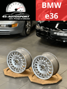 Photo 2 Jantes 15 pouces BMW E36 origine – réf. 1180069-12