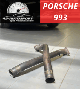 Photo kit suppression catalyseur Porsche 993