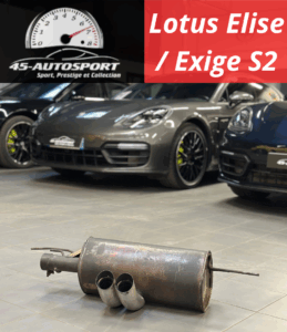 Photo silencieux échappement Lotus Elise Exige S2