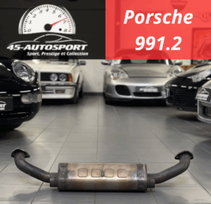 Photo Silencieux intermédiaire sport Porsche 911 991 / 991.2 – OEM PSE Phase 2