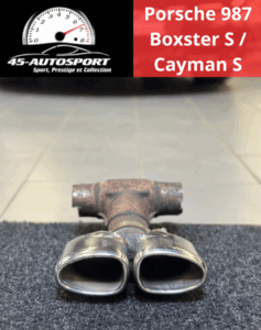 Photo sortie d'échappement Porsche Boxster Cayman s 987