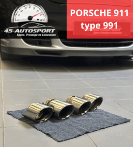 Photo sorties d'échappement Porsche 991