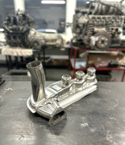 Photo Collecteur d'échappement Inox Dansk Porsche 930 Turbo 93033091103S