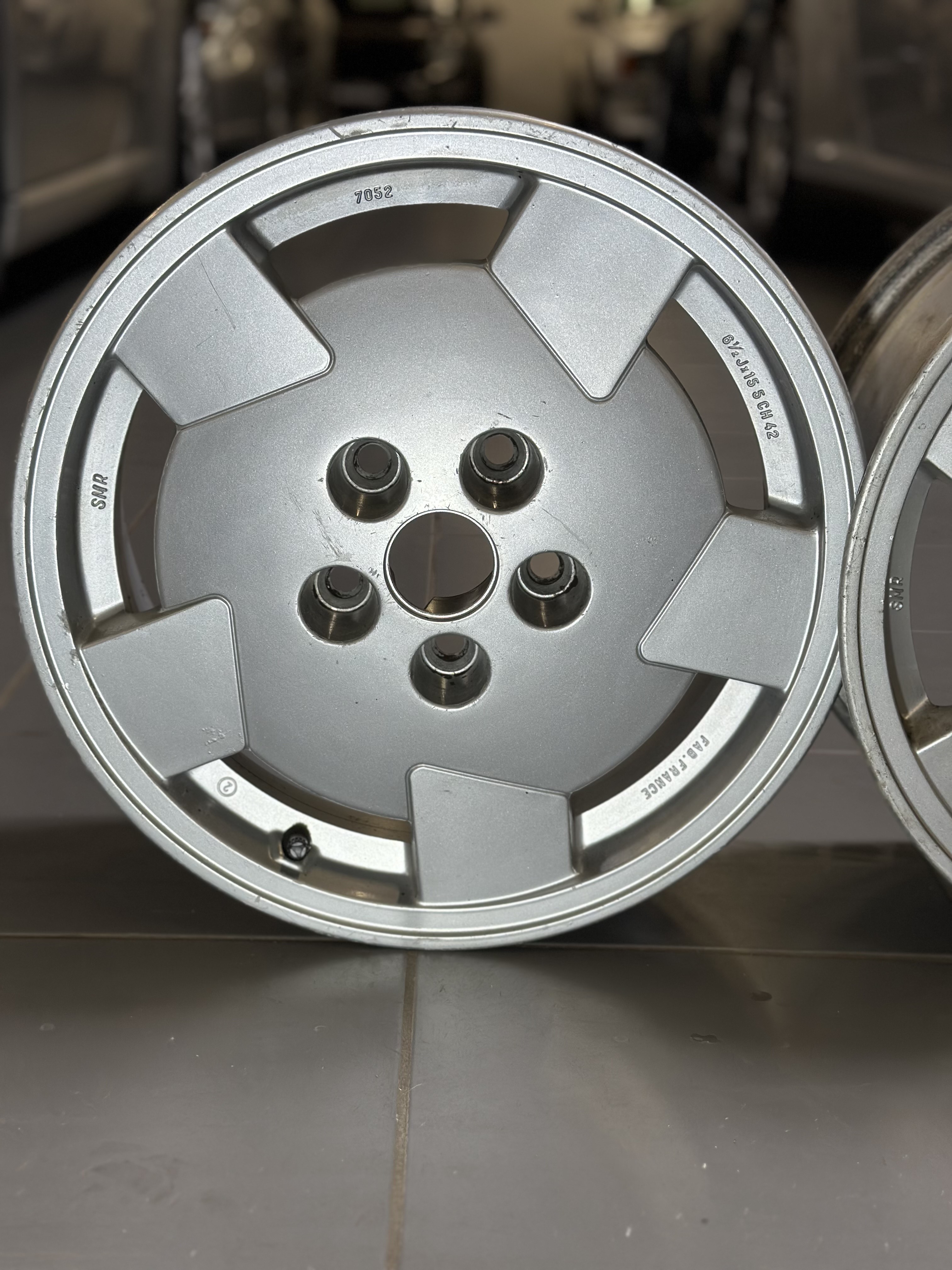 Jantes Renault R21 Turbo 15 SMR 7052 (2) Jantes alu 15" Renault R21 Turbo