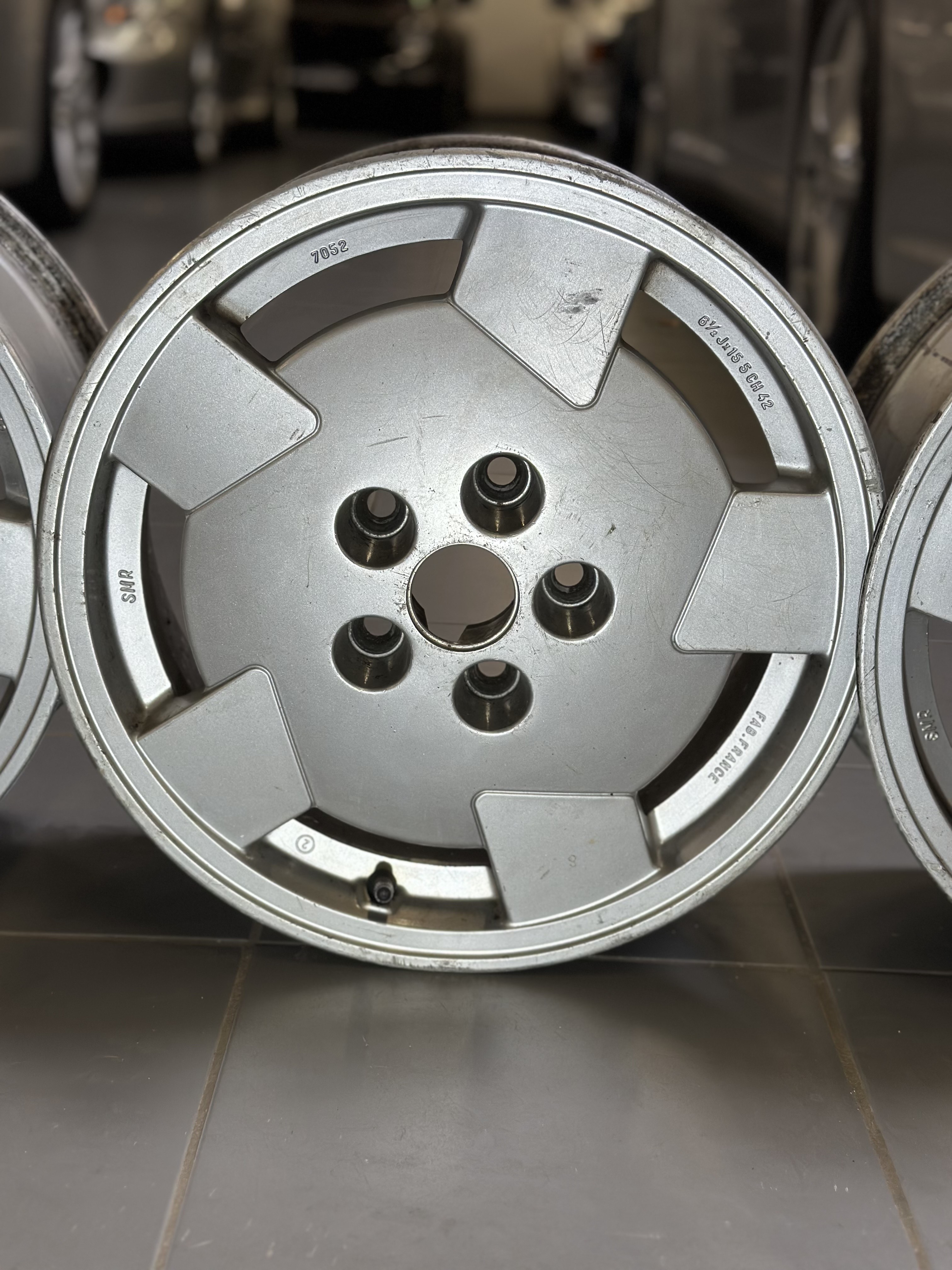 Jantes Renault R21 Turbo 15 SMR 7052 (3) Jantes alu 15" Renault R21 Turbo