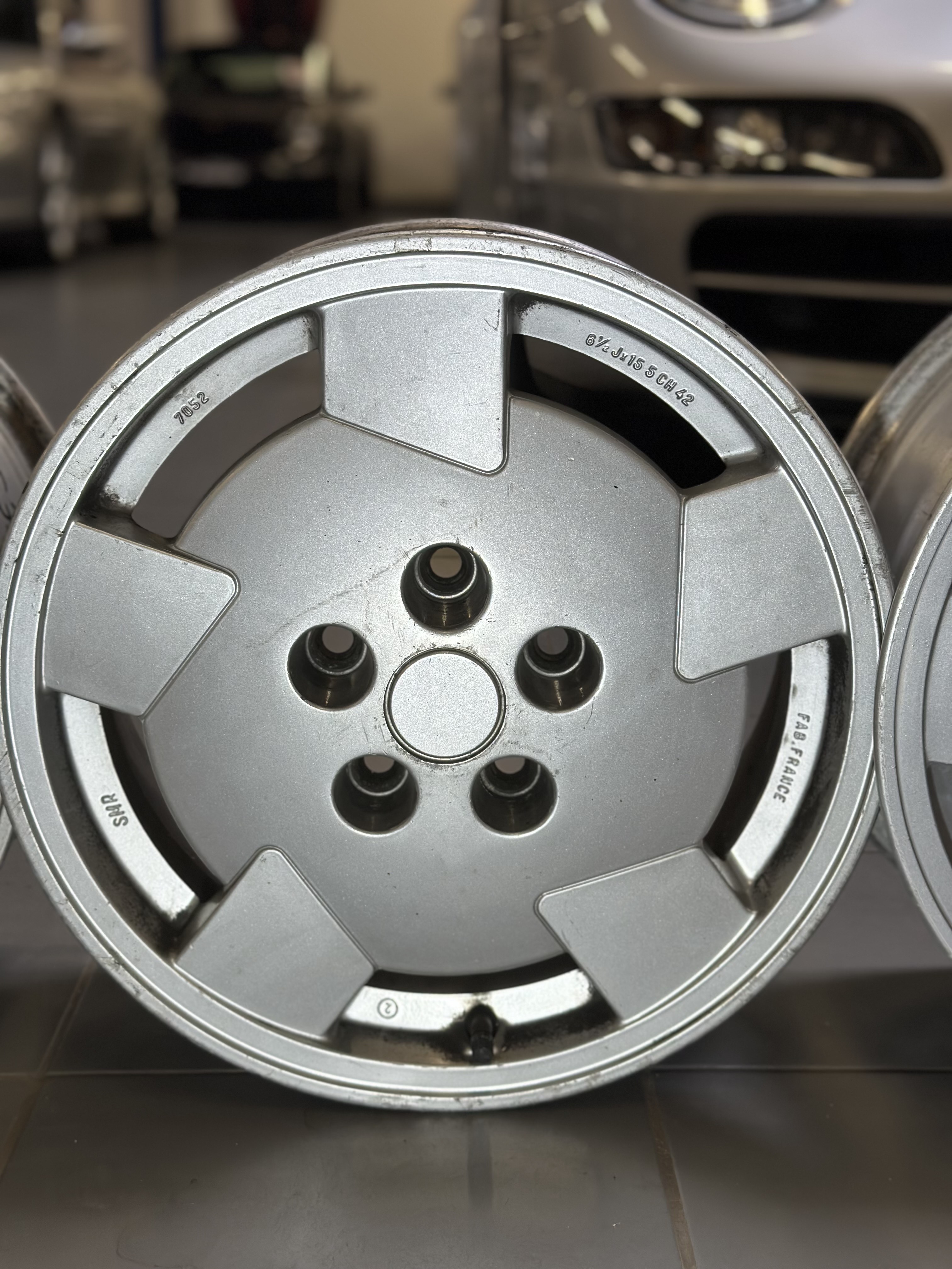 Jantes Renault R21 Turbo 15 SMR 7052 (4) Jantes alu 15" Renault R21 Turbo