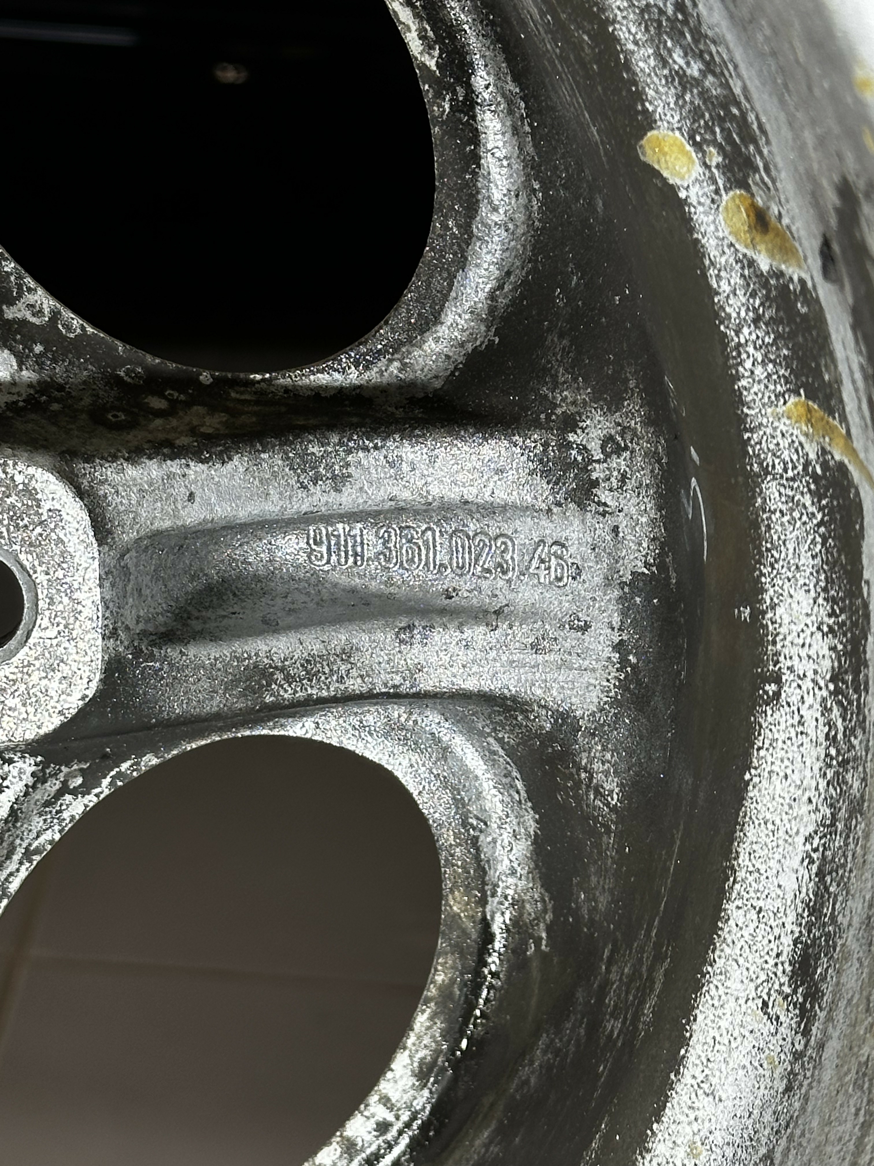 Photo réf Pack roues 15'' Porsche 911 Type G