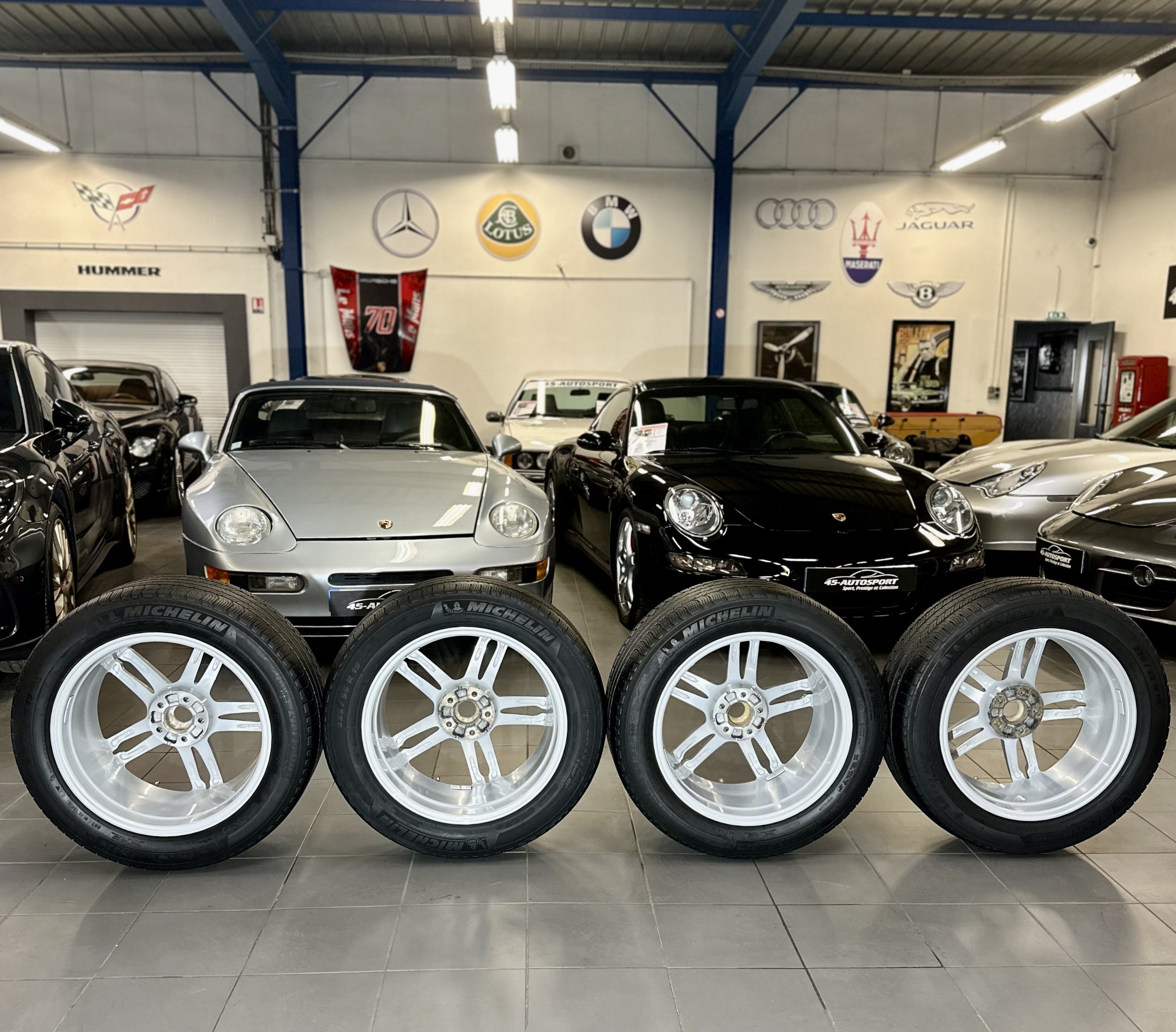 Pack roues 19 PORSCHE Macan 1 (95B) - d'Origine - Gris métallisé (16) Pack roues 19 PORSCHE Macan 1 (95B) - d'Origine - Gris métallisé